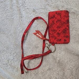 Vera Bradley Harry Potter Zip ID & Lanyard